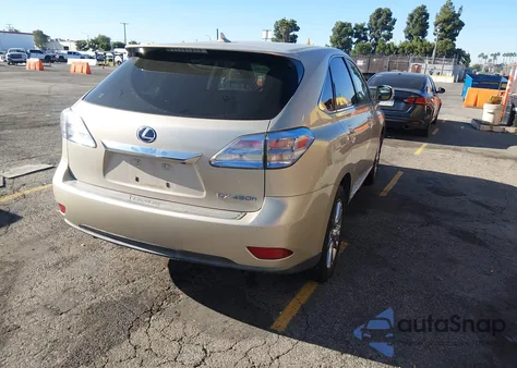 2012 Lexus Rx 450H from USA, damaged, VIN JTJZB1BA1C2407408
